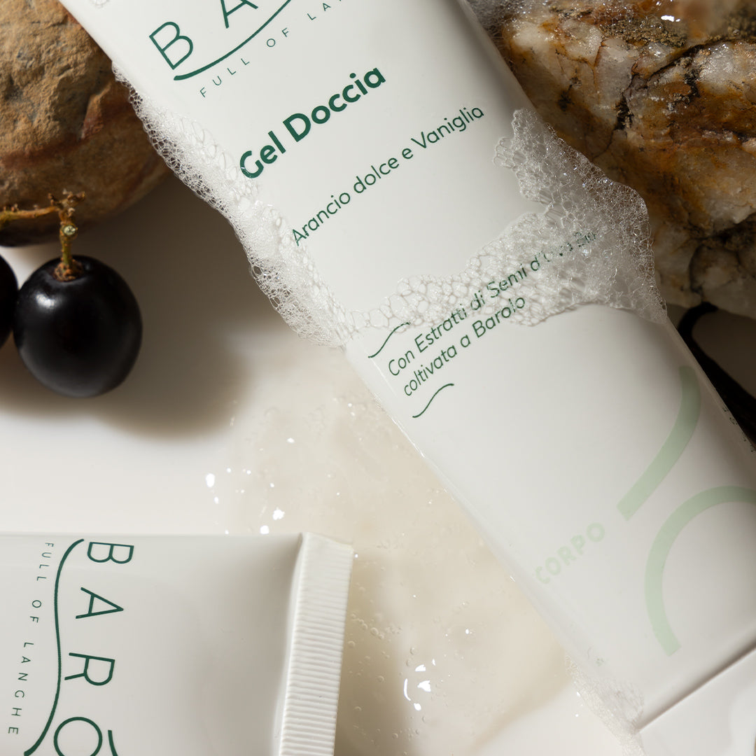 Gel Doccia Arancio Dolce e Vaniglia Barò: una Carezza per la Tua Pelle