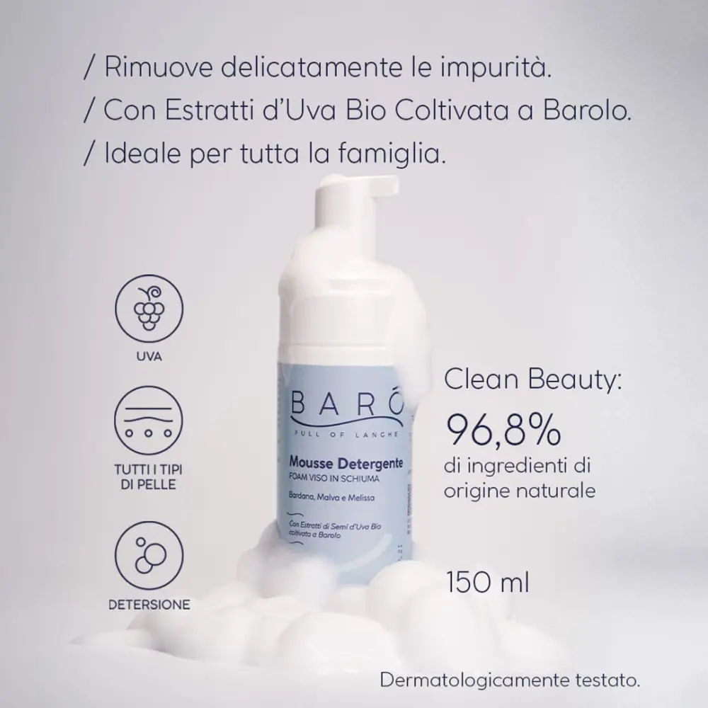 MOUSSE DETERGENTE