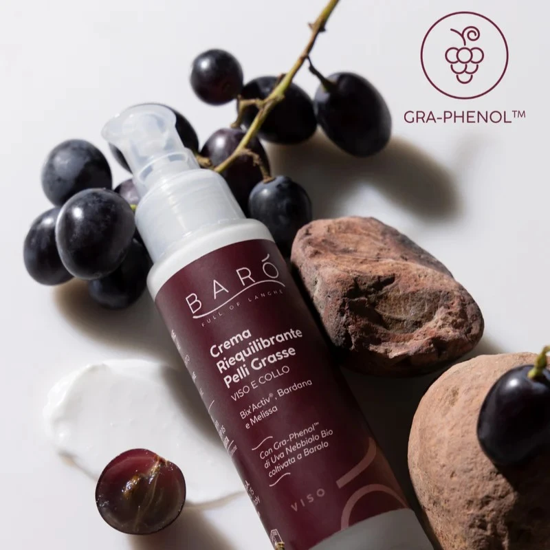 L'unica Skincare al mondo a base di Gra-Phenol®