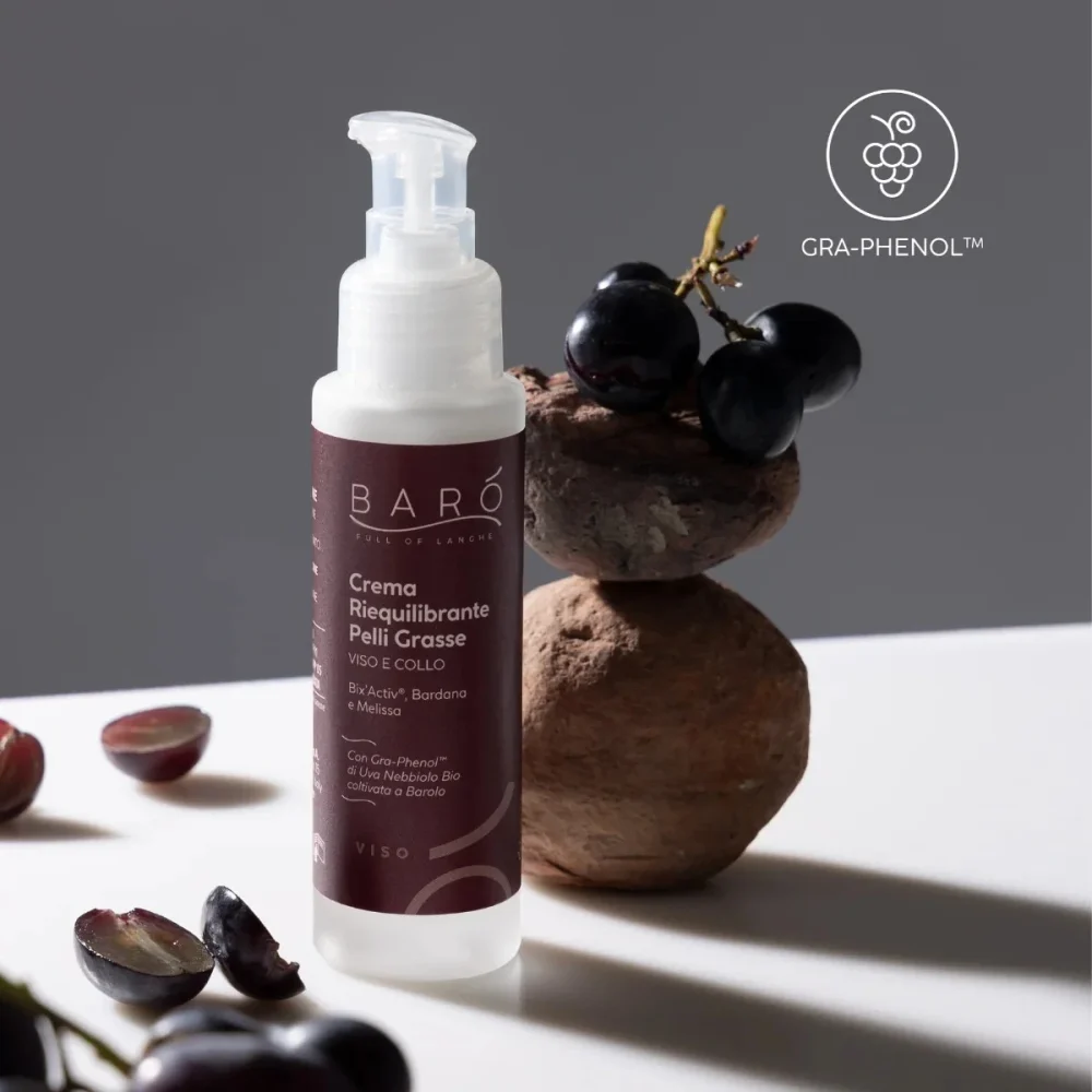 L'unica Skincare al mondo a base di Gra-Phenol®